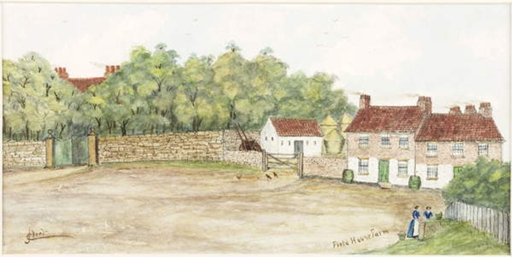 Detail of Field House Farm by James Henry Cleet