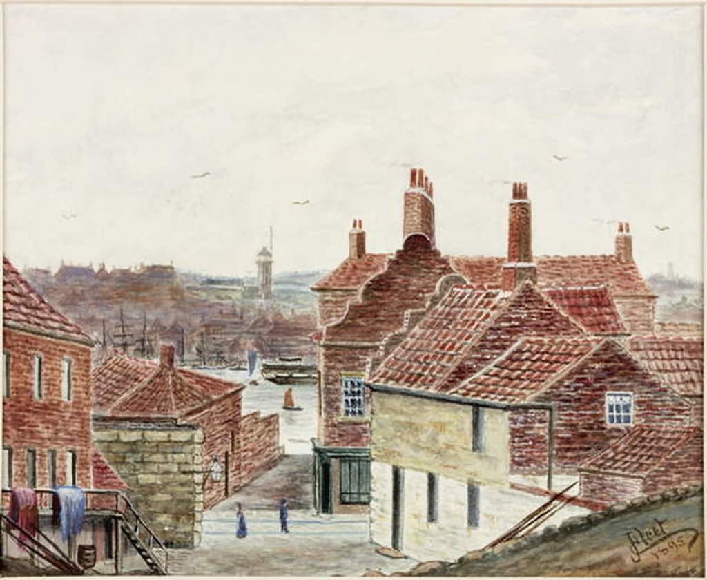 Detail of Salmons Lane from the Ballast Railway by James Henry Cleet