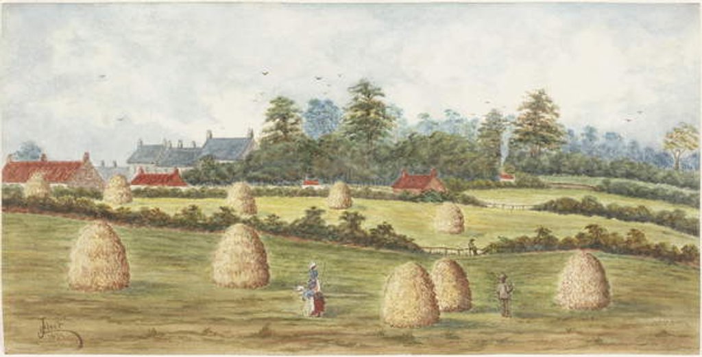 Detail of Chirton from Meadowell Farm by James Henry Cleet