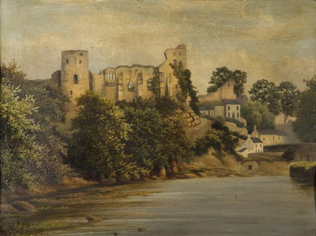 Detail of The Castle, Barnard Castle by James Miller Brown