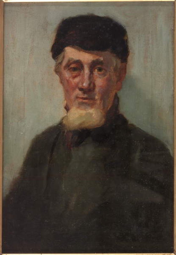 Detail of Portrait of Ralph Cruikshanks by Ralph Hedley