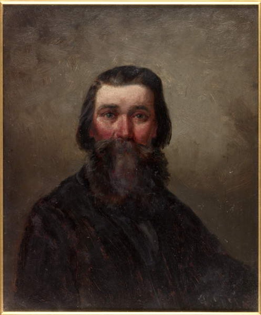 Detail of Self Portrait of D.F. McLea by Duncan F. McLea