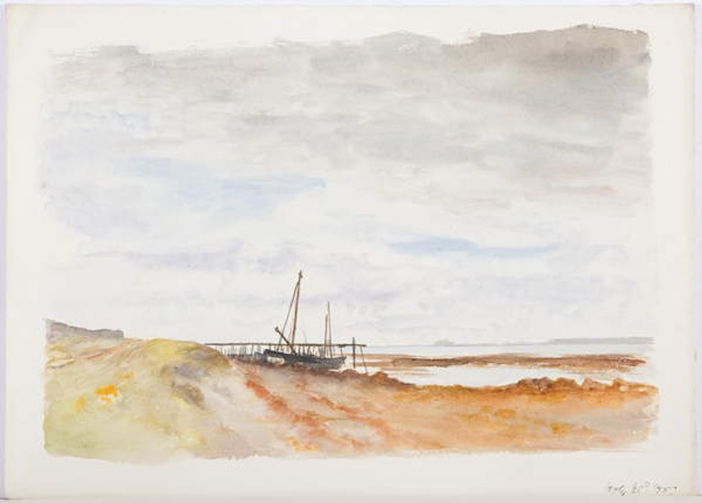 Detail of Holy Island, 1895 by Daniel Oliver