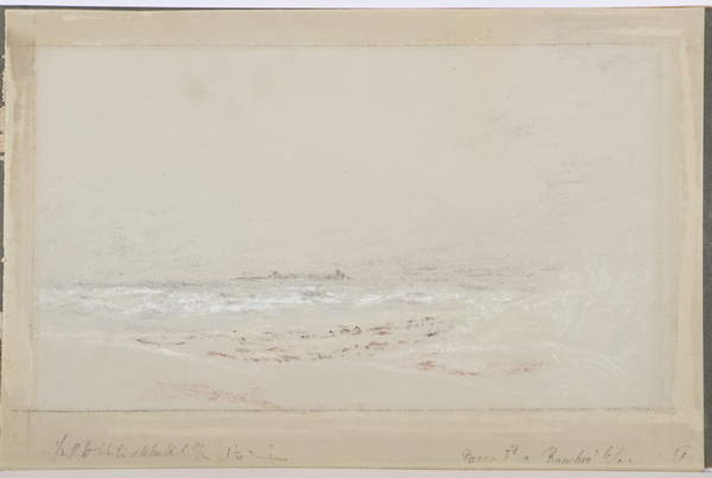 Detail of Bamburgh, 1902 by Daniel Oliver