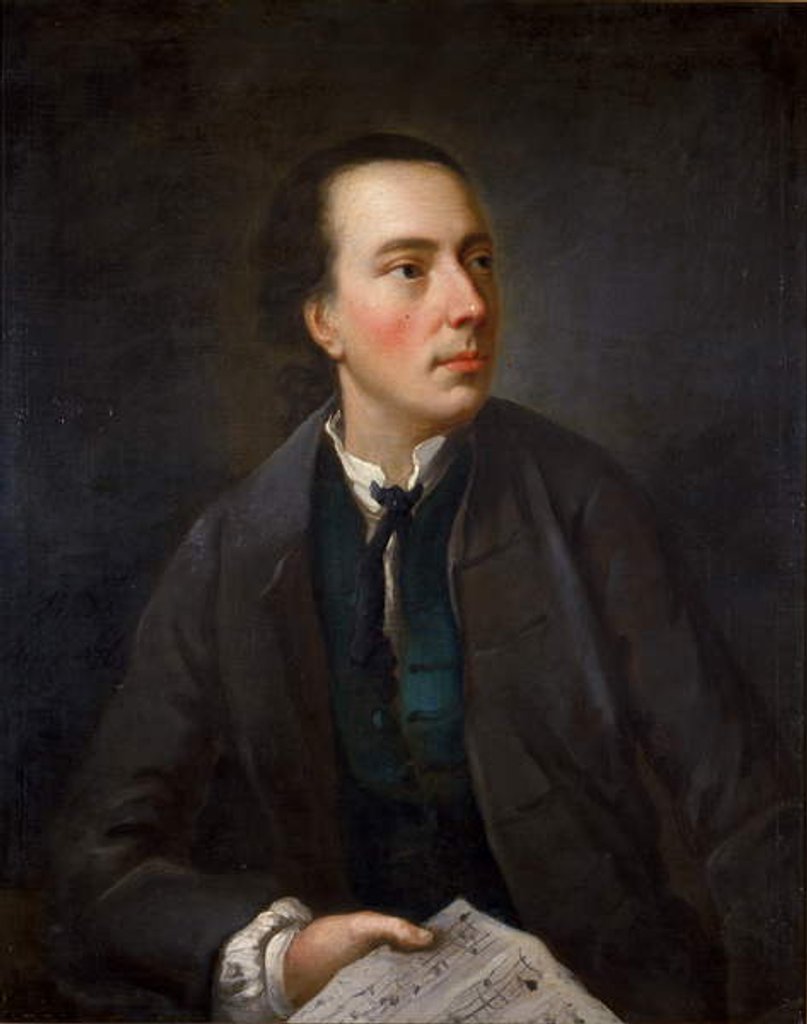 Detail of Charles Avison, 1761 by Francis Lindo