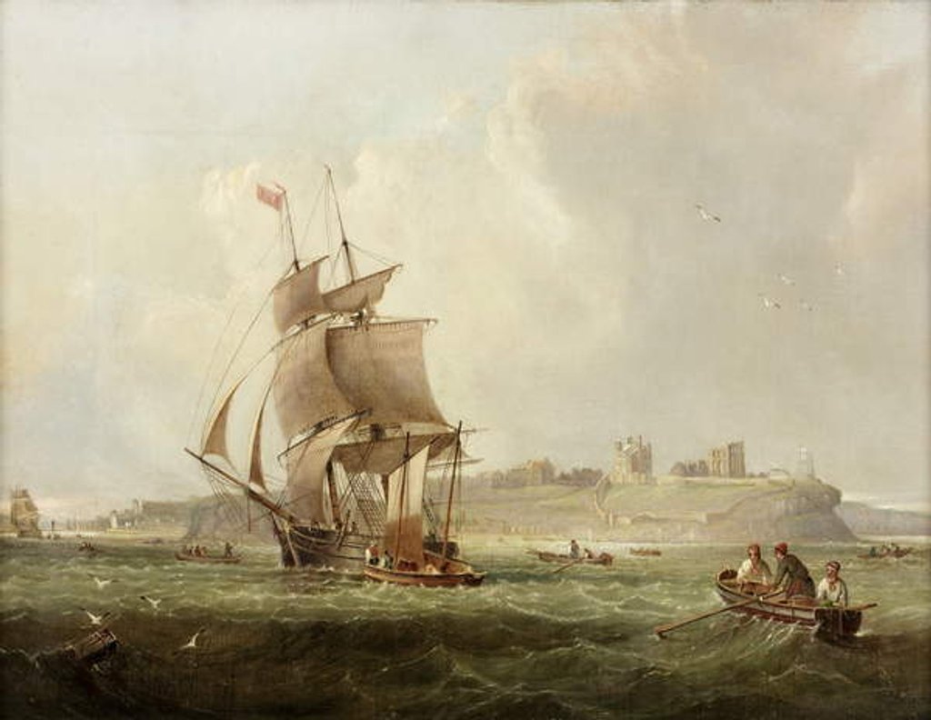 Detail of Mouth of the Tyne by John Warkup Swift