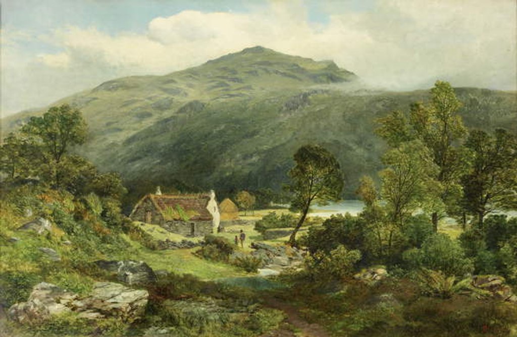 Detail of View in Borrowdale by James Peel