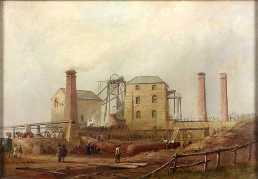 Detail of Hartley Colliery after the Disaster, 1869 by Thomas H. Hair