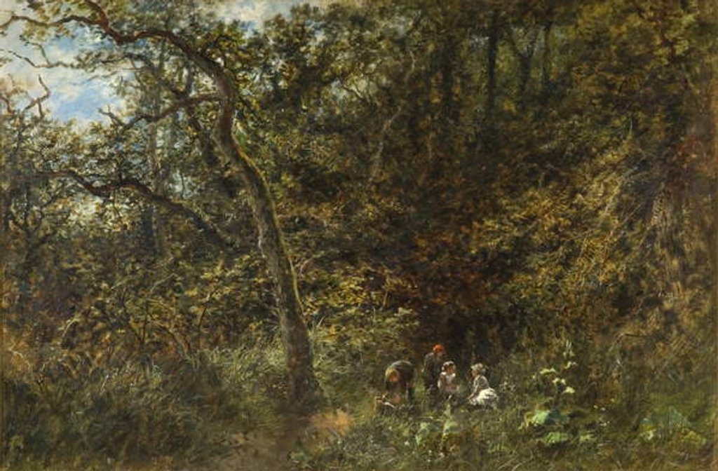 Detail of The Young Picknickers by Stannard Hodgson