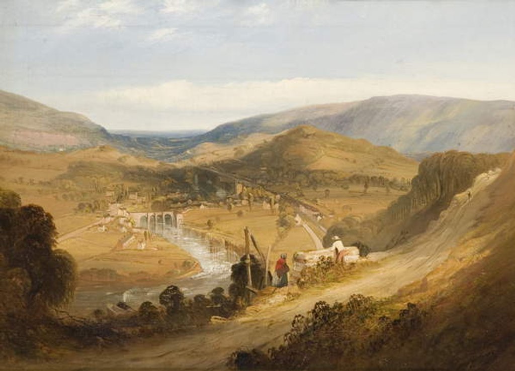 Detail of A Welsh Valley by Edmund John Niemann