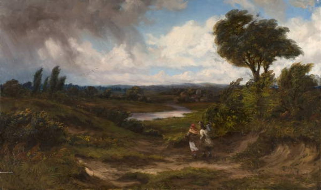 Detail of A View of Derbyshire by Colin Rendall