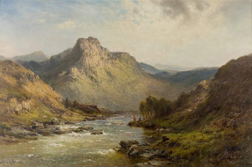 Detail of Glengarry by Alfred de Breanski