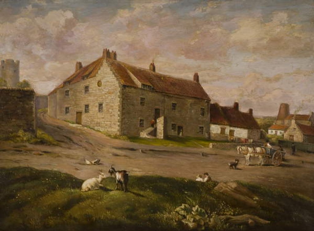 Detail of Carr Hill Old Houses, 1900 by David Pringle