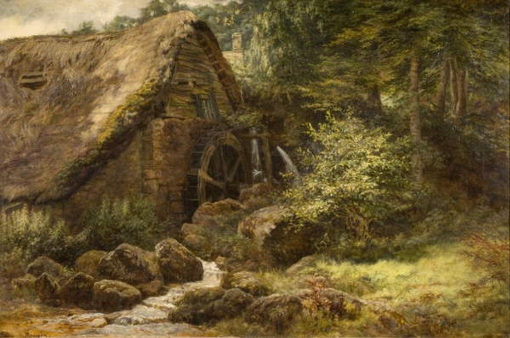 Detail of Holy Street Mill by Elizabeth Cameron Mawson