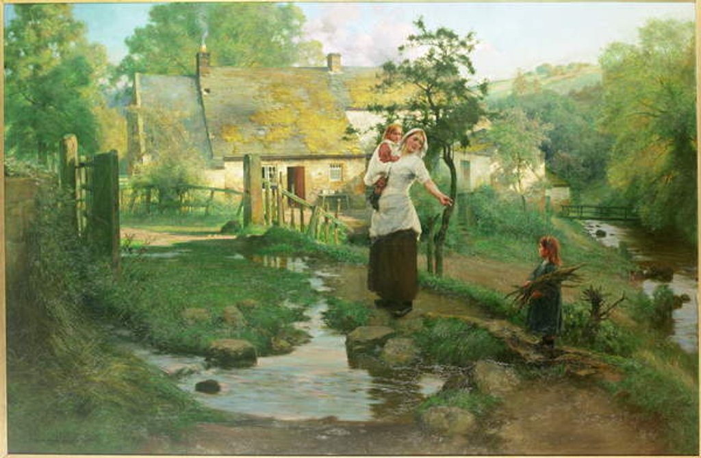 Detail of Whittle Mill, 1904 by Thomas Eyre Macklin