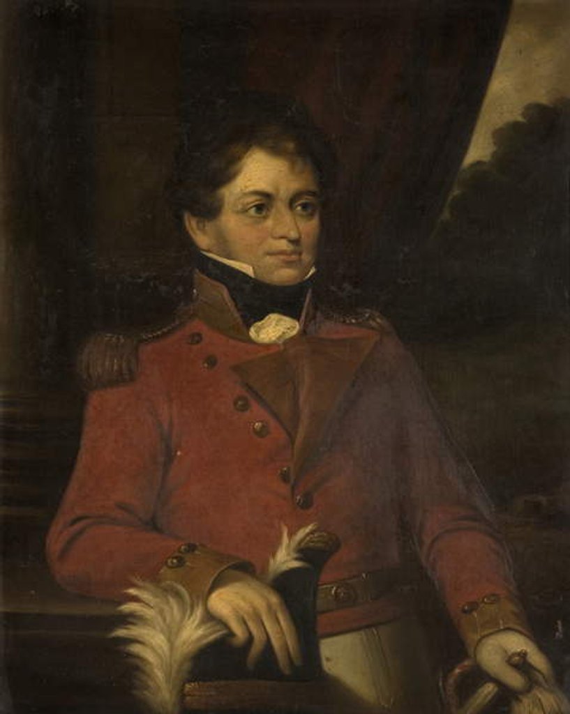 Detail of Portrait of Sir Robert Shafto Hawks by School English