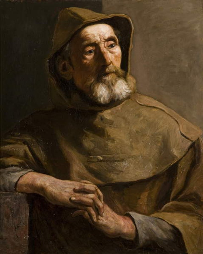 Detail of On the Look-Out, 1878 by Thomas Marie Madawaska Hemy