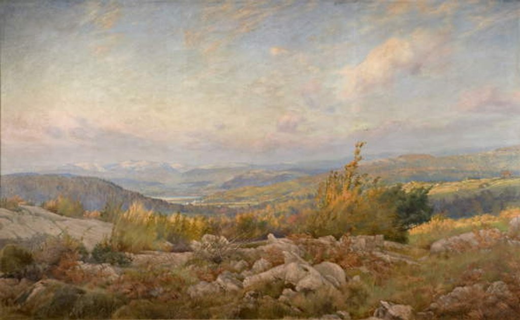 Detail of Cumberland Hills by Edward George Hobley