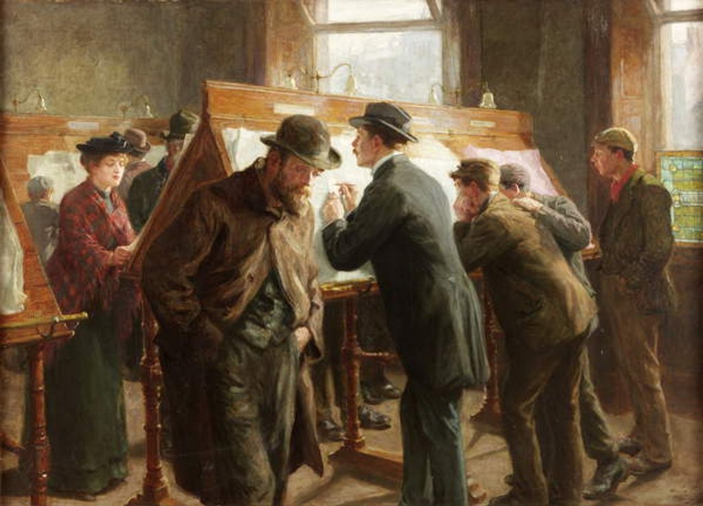 Detail of Seeking Situations by Ralph Hedley