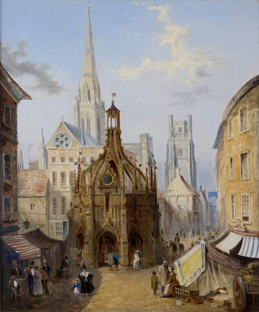 Detail of Chichester Cross by English School