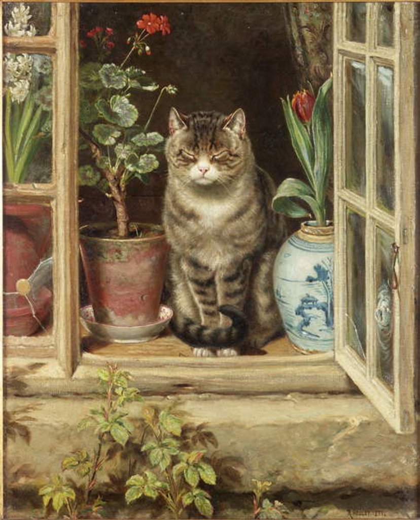 Detail of Blinking in the Sun, 1881 by Ralph Hedley