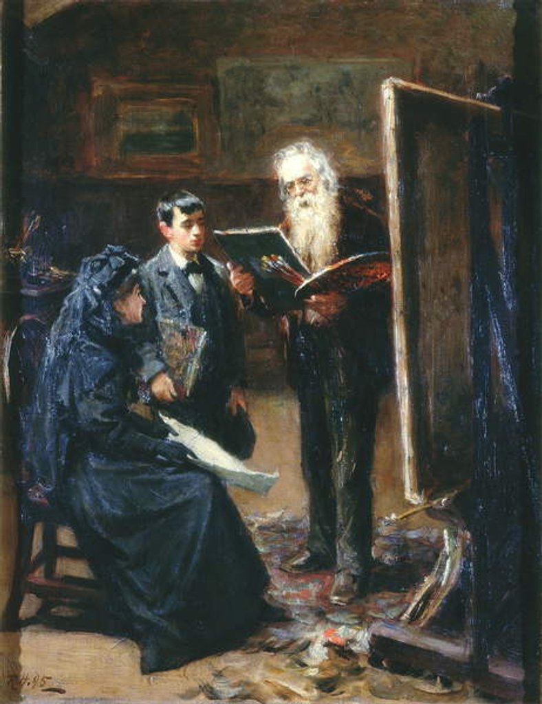 Detail of Henry Hetherington Emmerson, 1895 by Ralph Hedley