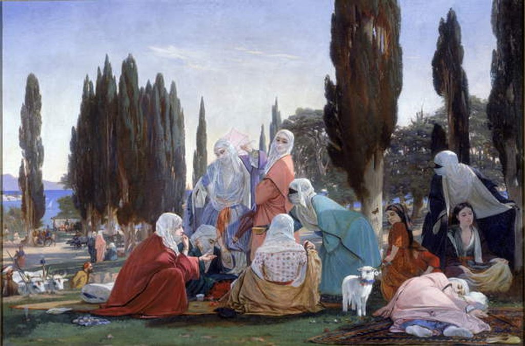 Detail of Souvenir of Scutari, 1857 by Edward Armitage