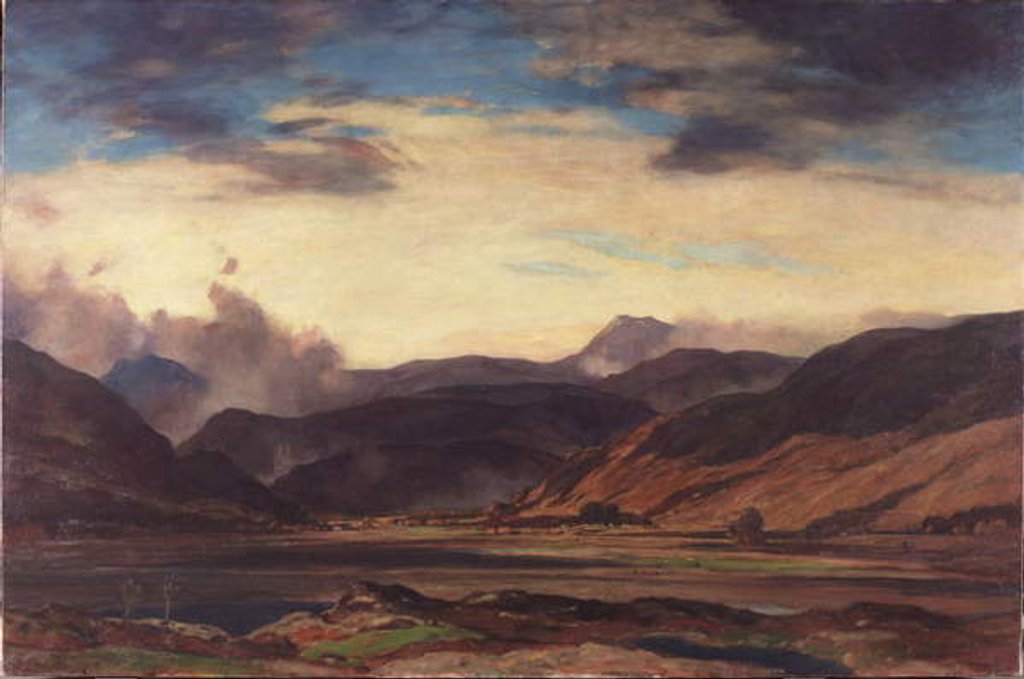 Detail of Balquhidder, Stirlingshire, c.1916 by David Young Cameron