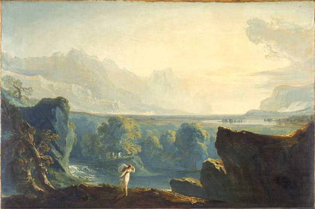 Detail of Clytie, 1814 by John Martin