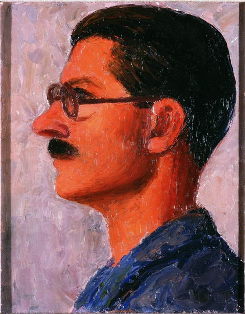 Detail of Thomas Balston, 1934 by Mark Gertler