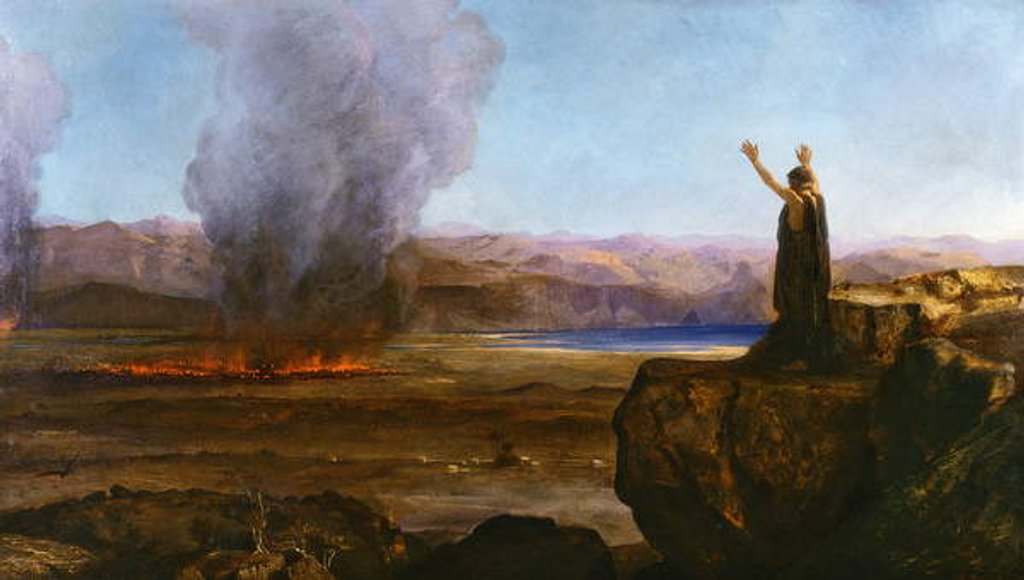 Detail of The Cities of the Plain, 1876 by Edward Armitage