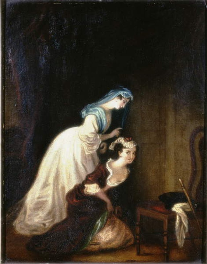 Detail of The Listeners, c.1835-47 by John Henry Mole