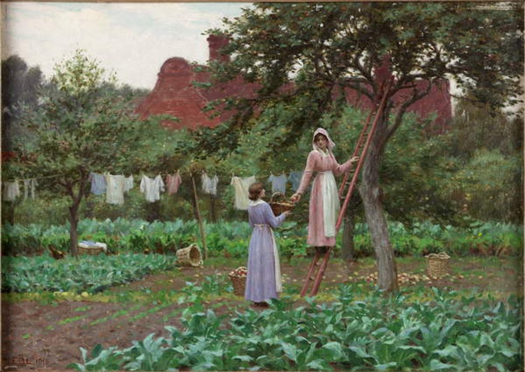 Detail of September, 1915 by Edmund Blair Leighton