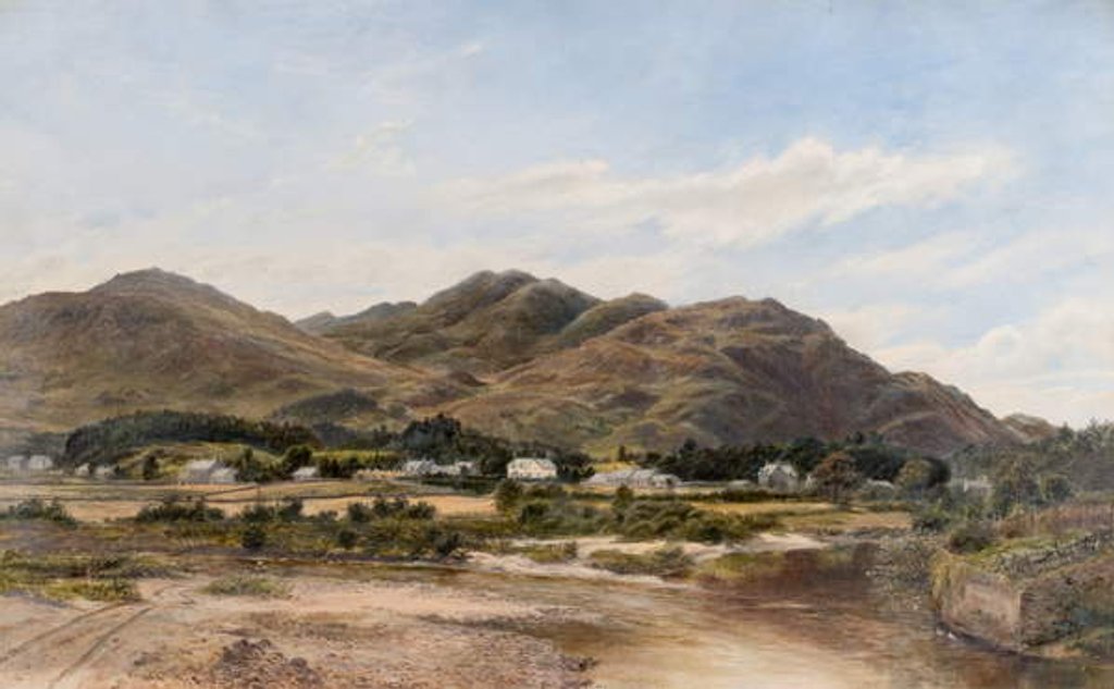 Detail of The Aberuchills, 1873 by R. McEwan