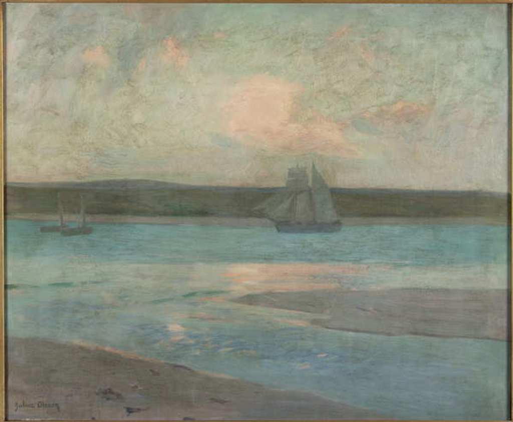 Detail of Evening, St Ives by Albert Julius Olsson