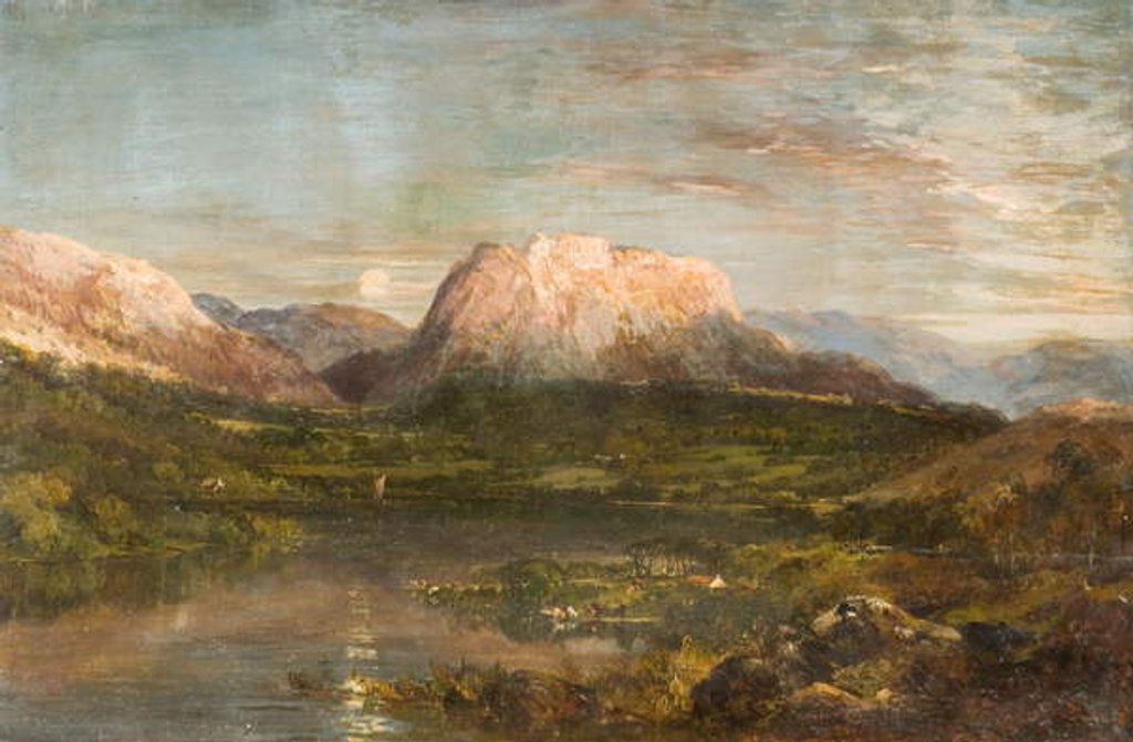 Detail of Coniston, Cumbria by James B. Dalziel