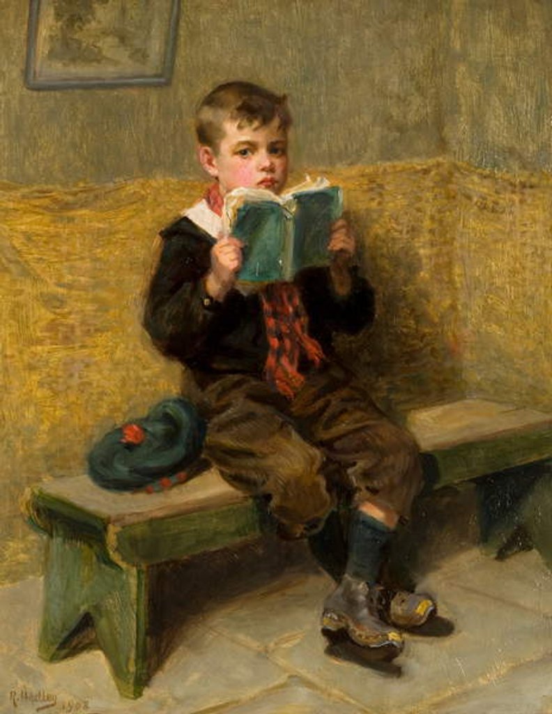 Detail of Kept In, 1908 by Ralph Hedley