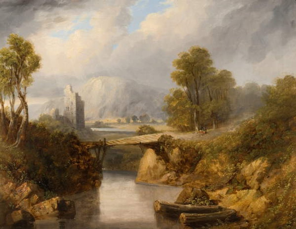 Detail of Inverlochy by Horatio McCulloch