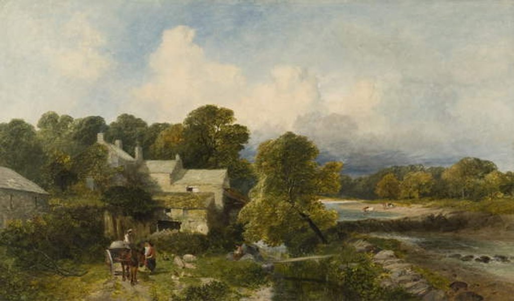 Detail of Cotherstone, Yorkshire by James Peel