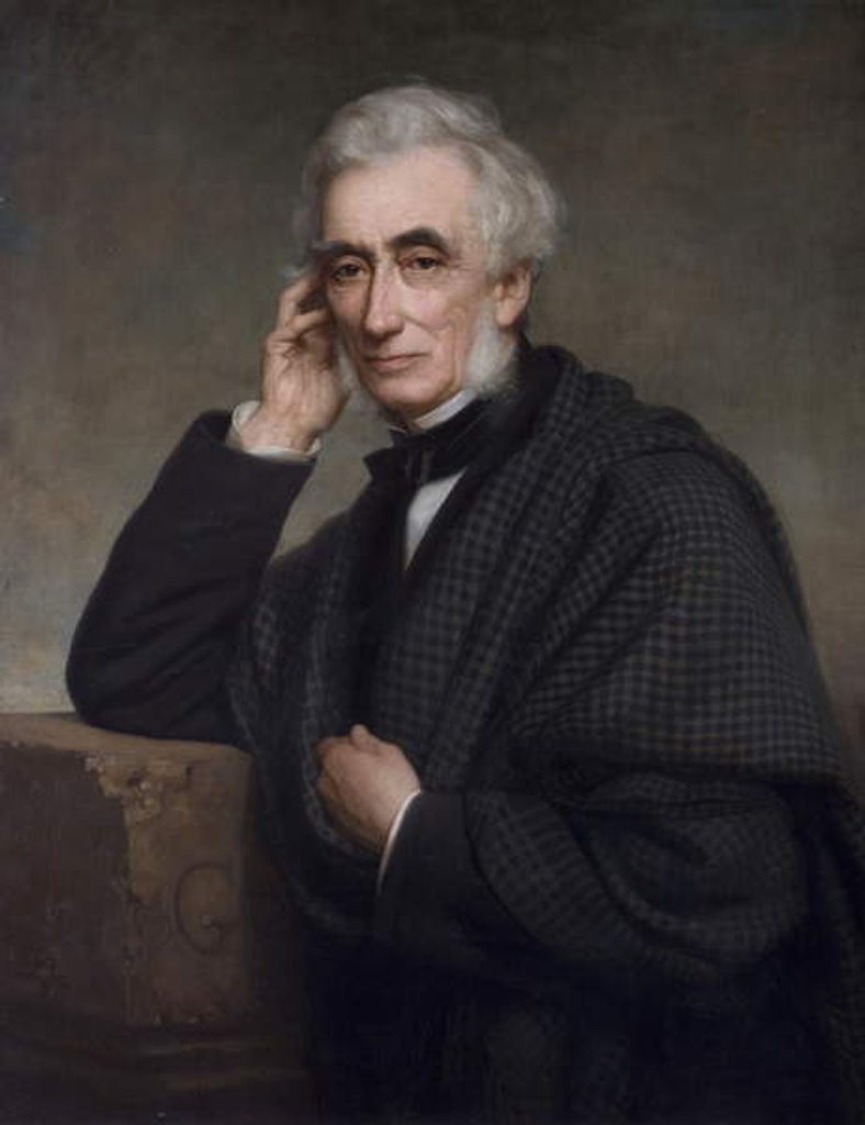 Detail of Portrait of Dr. Collingwood Bruce, 1877 by Wilhelm Auguste Rudolf Lehmann