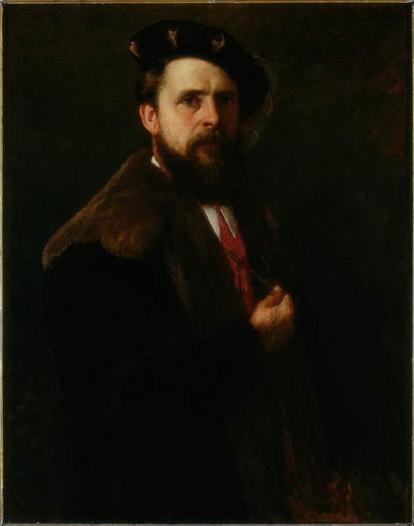 Detail of Self Portrait, c.1913 by Robert Jobling