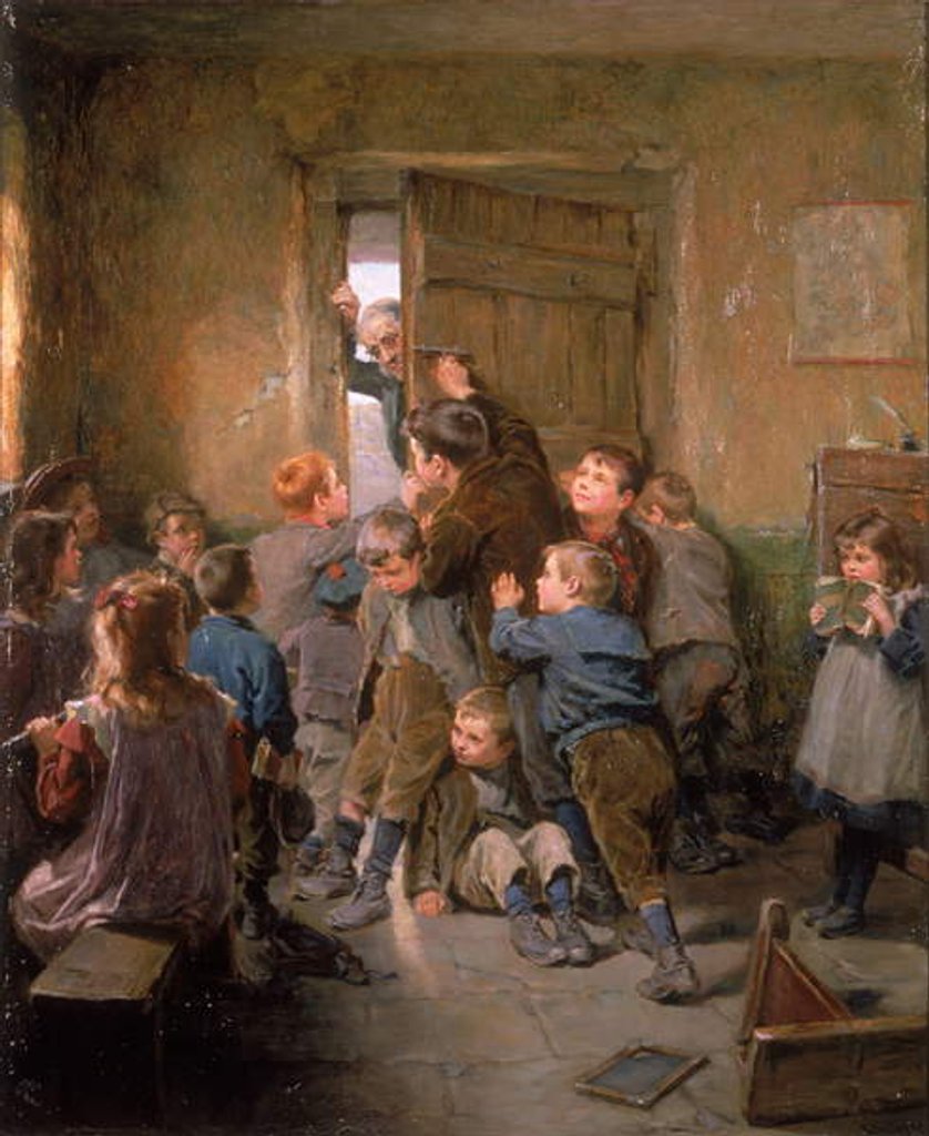 Detail of Barred Out, 1896 by Ralph Hedley