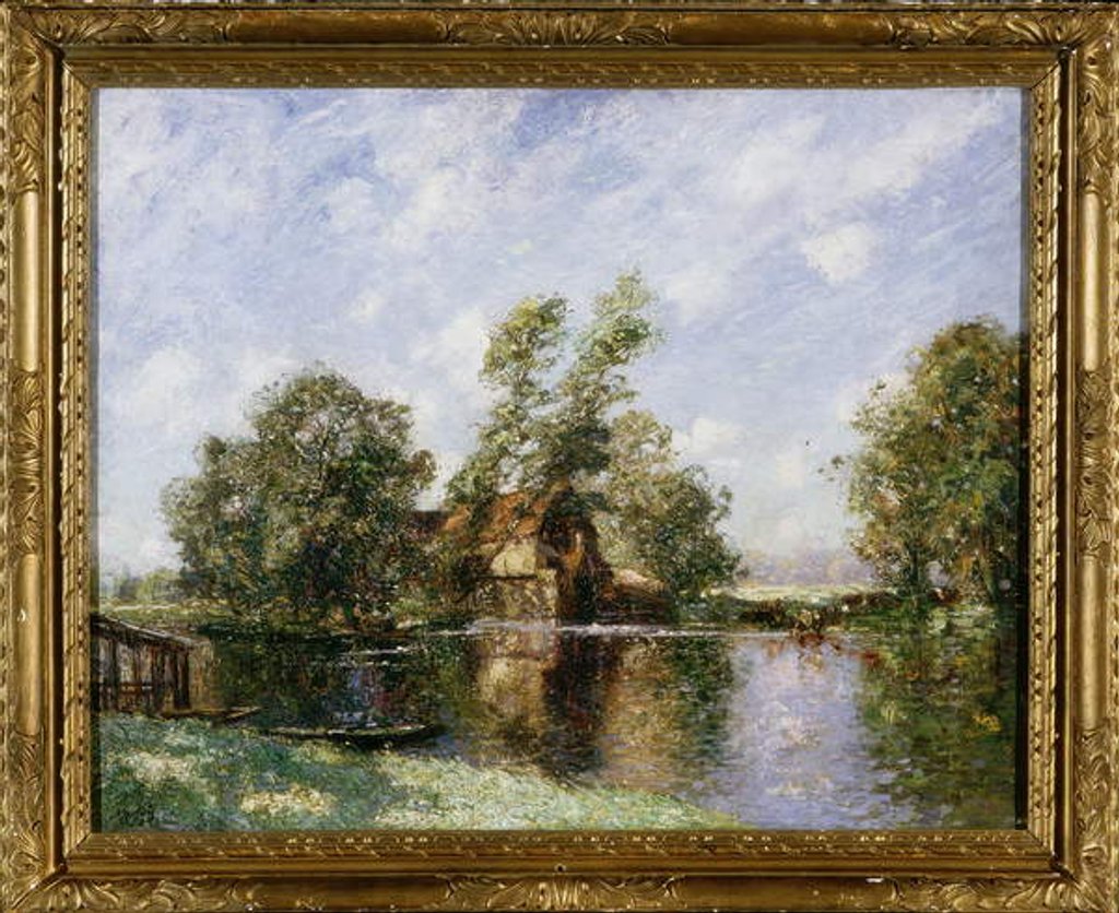 Detail of The Mill, c.1907 by Thomas Edwin Mostyn