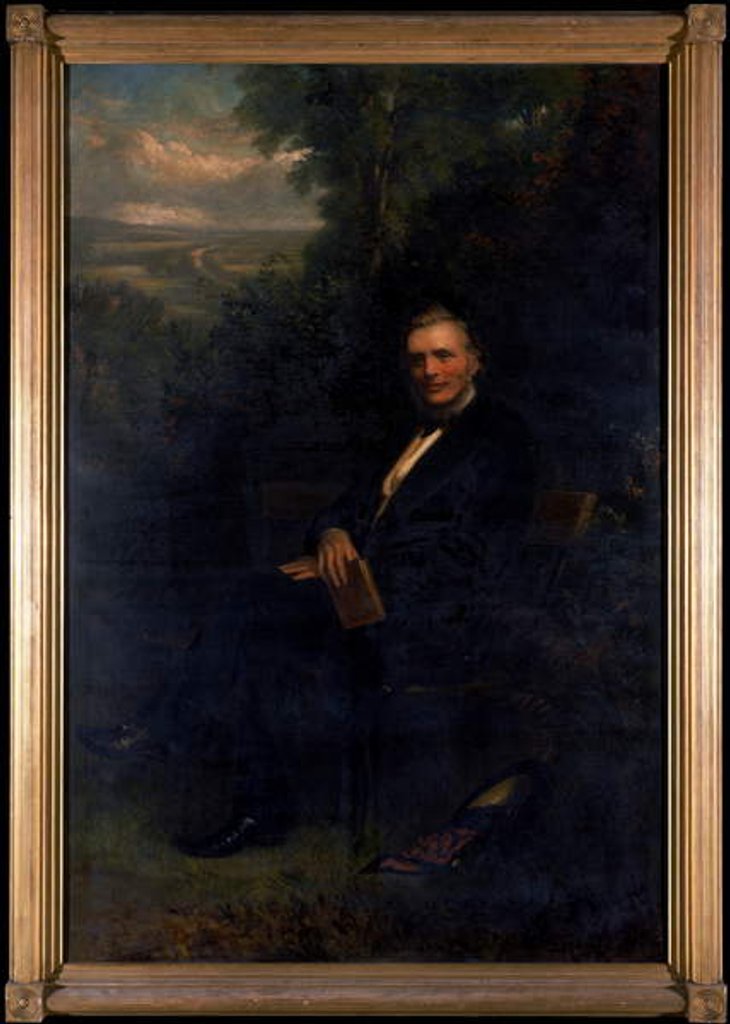 Detail of Portrait of John Mawson, 1868 by Henry Hetherington Emmerson