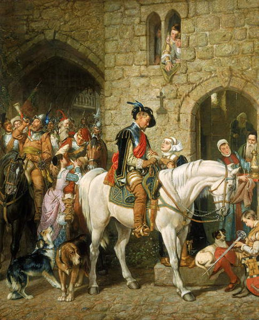 Detail of Johnny Armstrong, 1886 by Henry Hetherington Emmerson