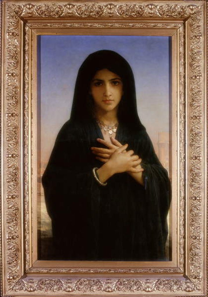 Detail of The Penitent, 1876 by William-Adolphe Bouguereau