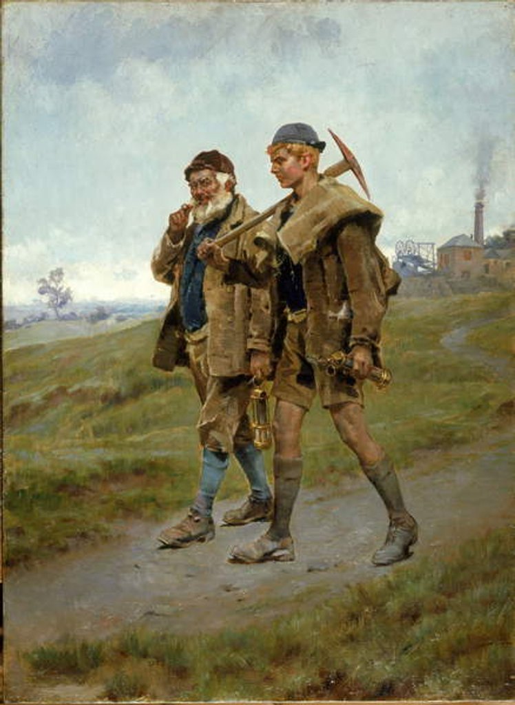 Detail of Going Home, 1888 by Ralph Hedley