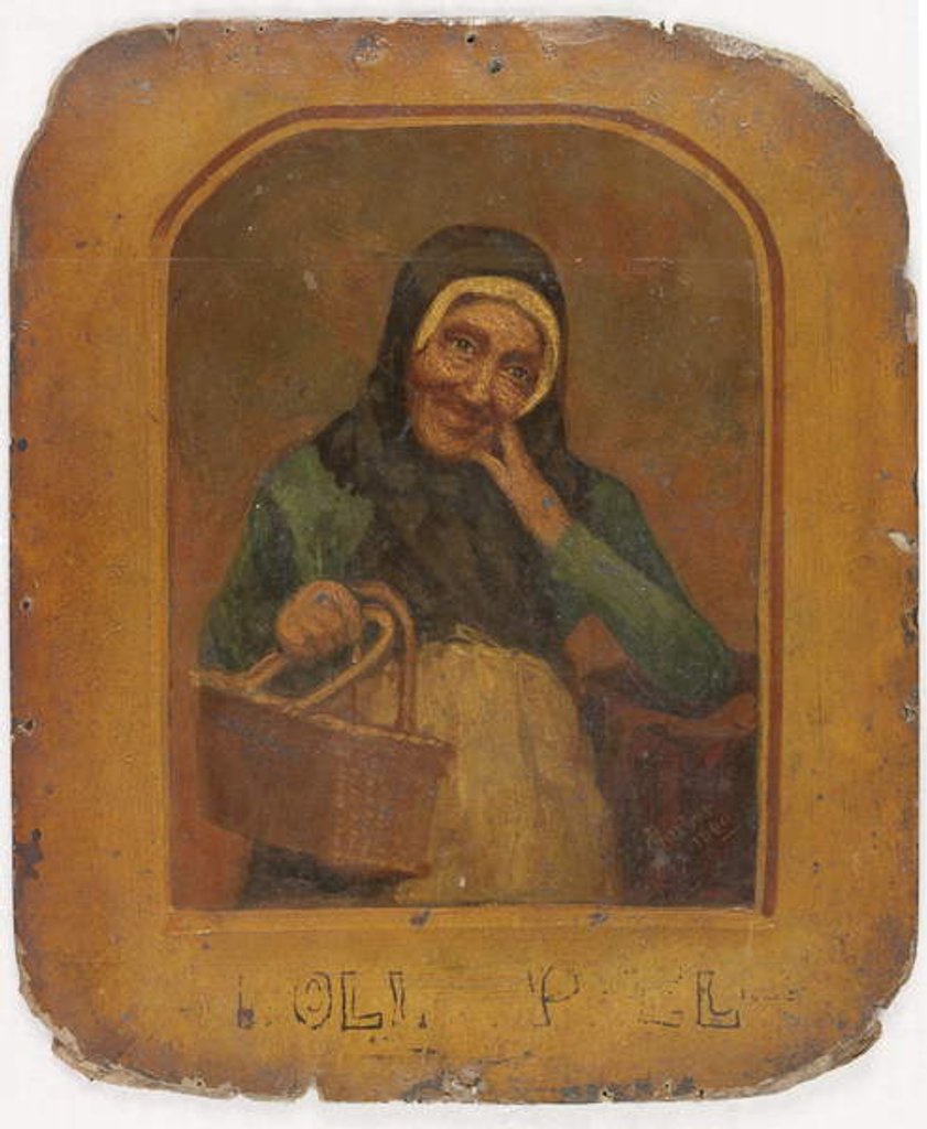 Detail of Dolly Peel, 1880 by Joseph 'Putty' Garbut