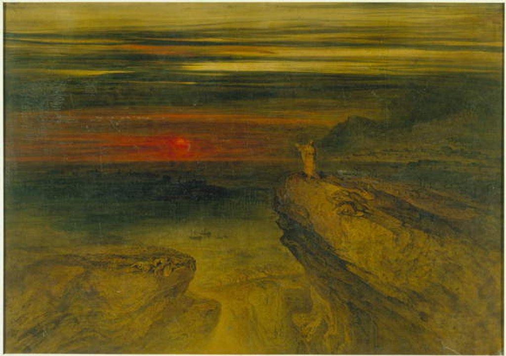 Detail of The Last Man by John Martin