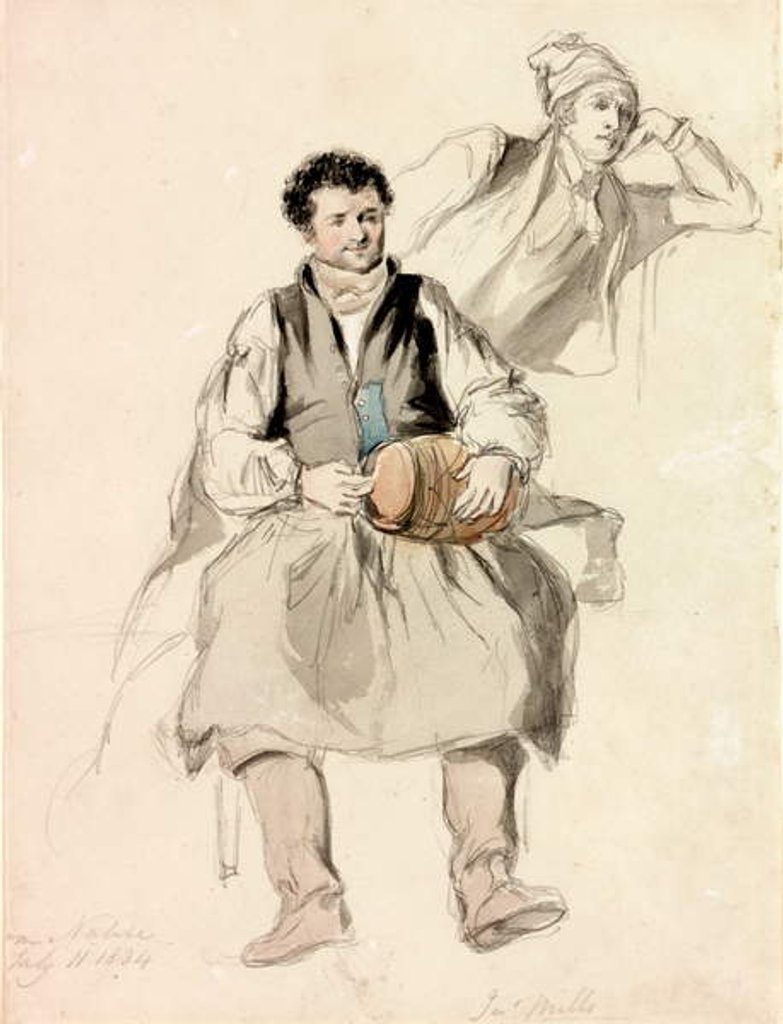 Detail of Bob Mills, Junior by Henry Perlee Parker